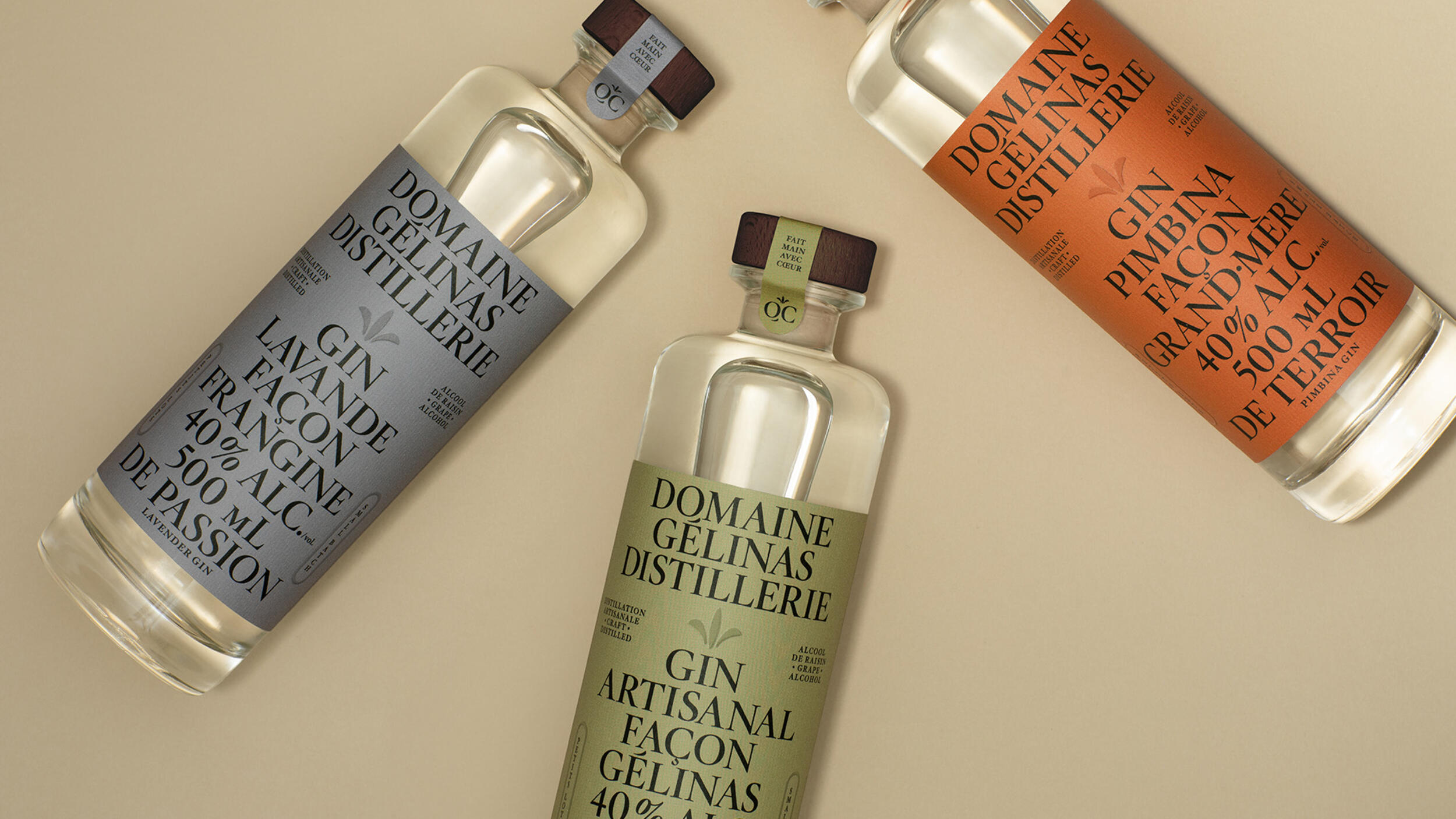maubau_2022_Identité_Emballage_Domaine Gélinas_Gins artisanaux_1