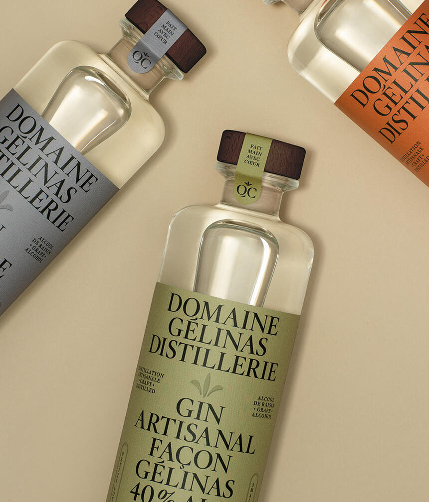 maubau_2022_Identité_Emballage_Domaine Gélinas_Gins artisanaux_1