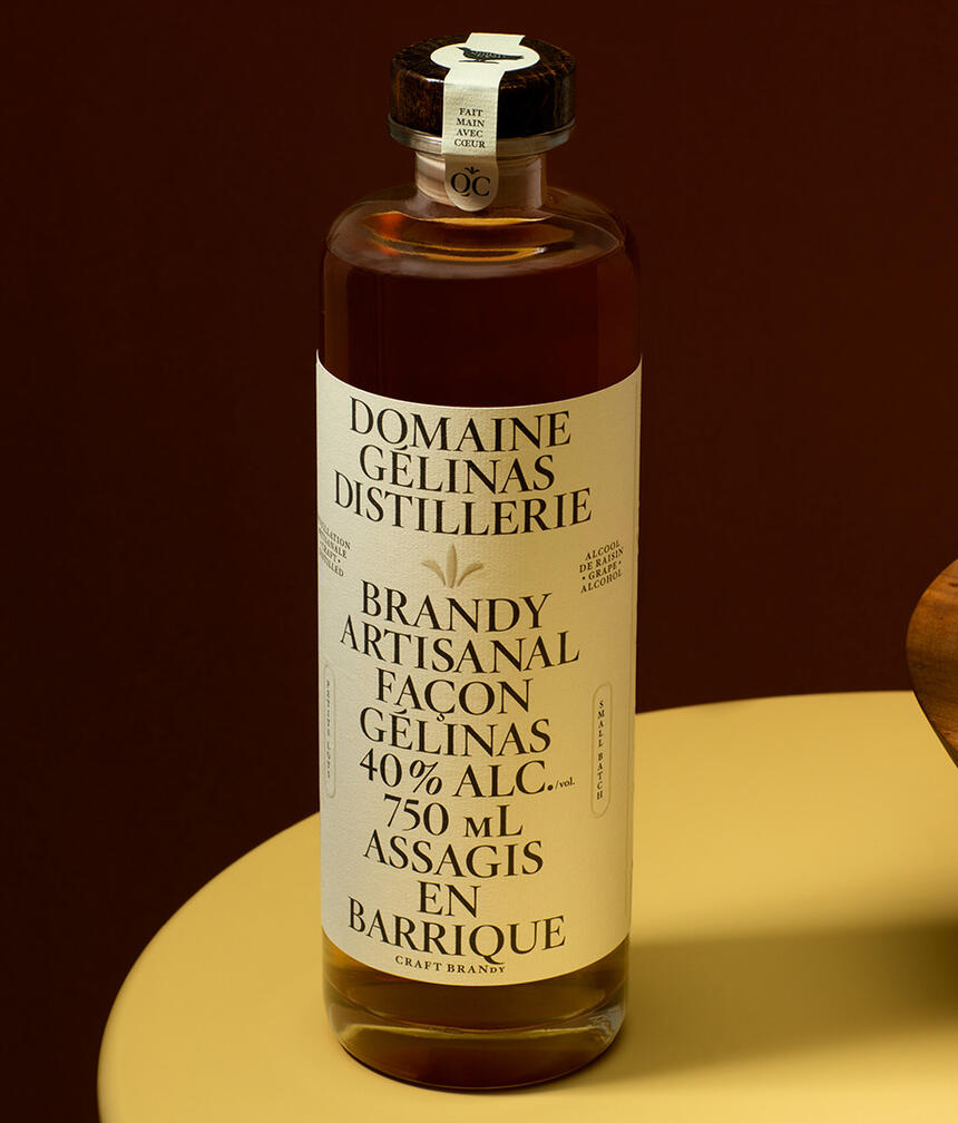 maubau_2022_Identité_Emballage_Domaine Gélinas_Brandy artisanal_1